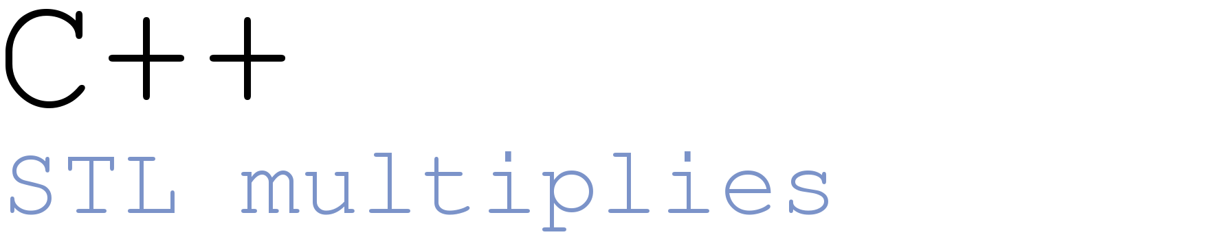 C++ std::multiplies (клас функціональних об’єктів) post thumbnail