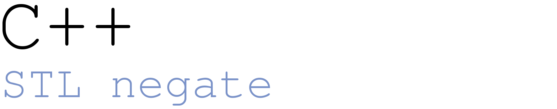 C++ std::negate (клас функціональних об’єктів) post thumbnail