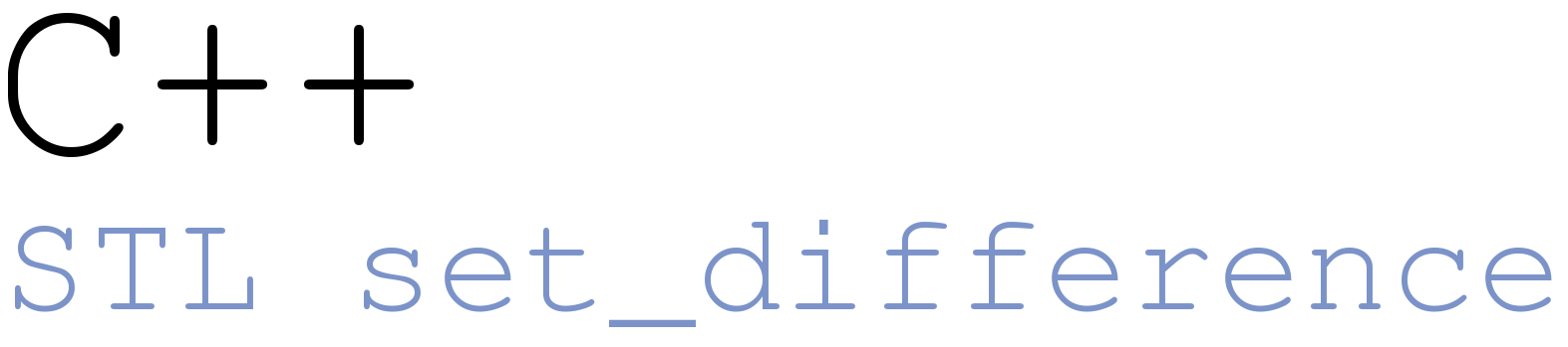 C++ std::set_difference (різниця множин) post thumbnail