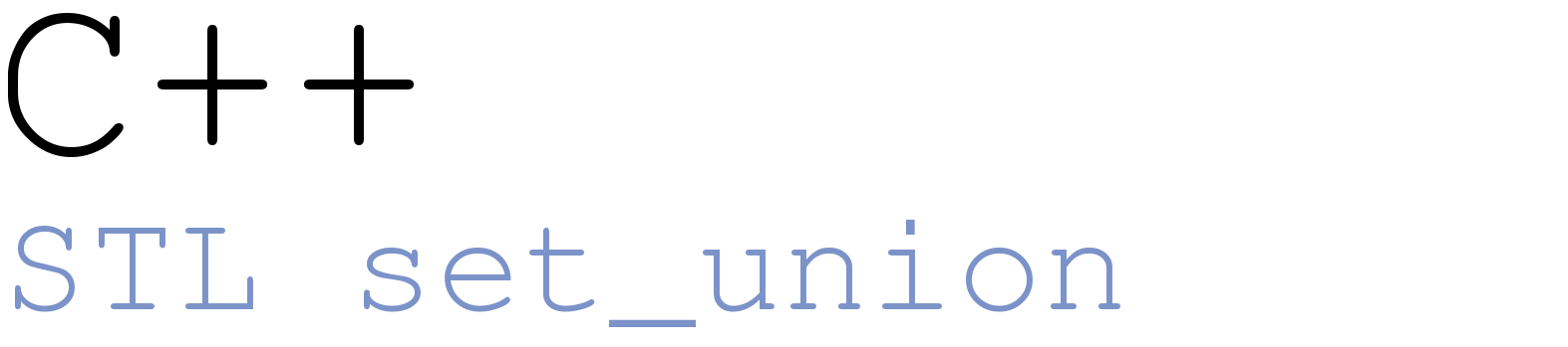 C++ std::set_union (об'єднання множин) post thumbnail