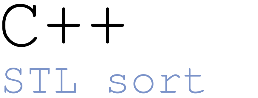 C++ std::sort post thumbnail
